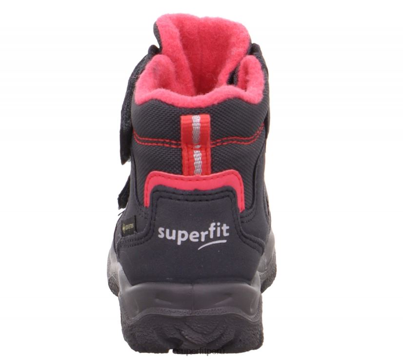 educación física Superfit bebés husky1 - bota con cierre de velcro gris/rosa V06L24479 botas
