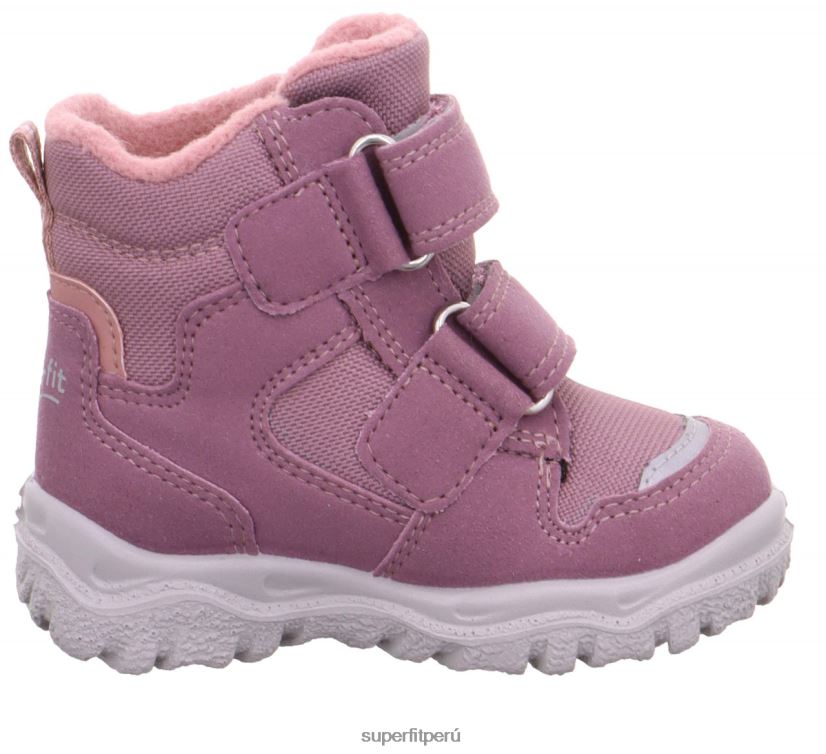 educación física Superfit bebés husky1 - bota con cierre de velcro morado/rosa V06L24475 botas