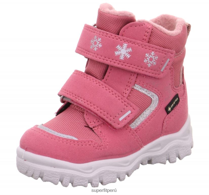 educación física Superfit bebés husky1 - bota con cierre de velcro rosa V06L24497 botas