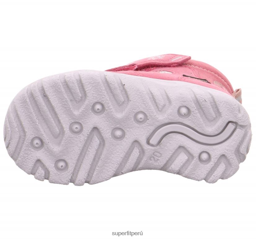 educación física Superfit bebés husky1 - bota con cierre de velcro rosa V06L24497 botas