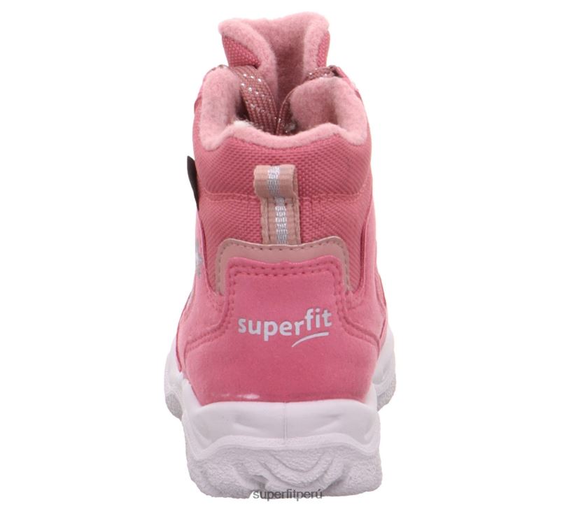 educación física Superfit bebés husky1 - bota con cordones rosa V06L24487 botas