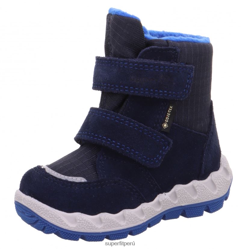 educación física Superfit bebés icebird - bota con cierre de velcro azul V06L24474 botas