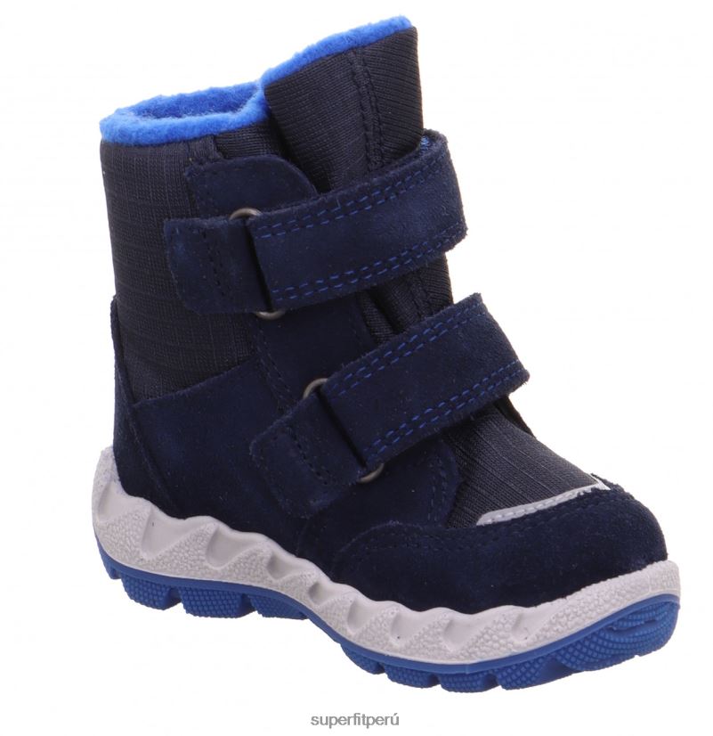 educación física Superfit bebés icebird - bota con cierre de velcro azul V06L24474 botas