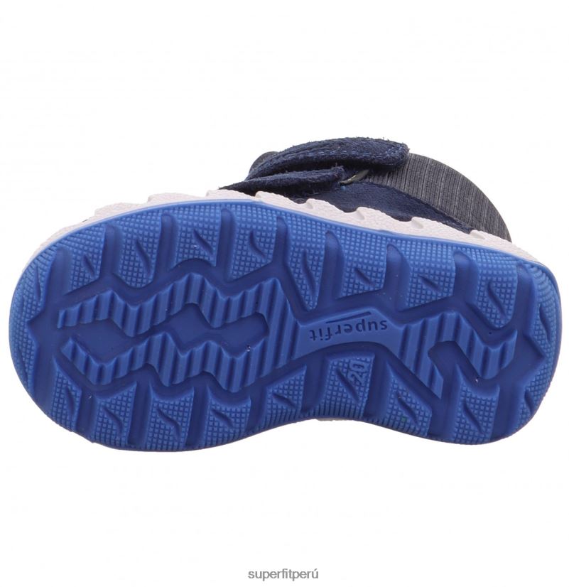 educación física Superfit bebés icebird - bota con cierre de velcro azul V06L24474 botas