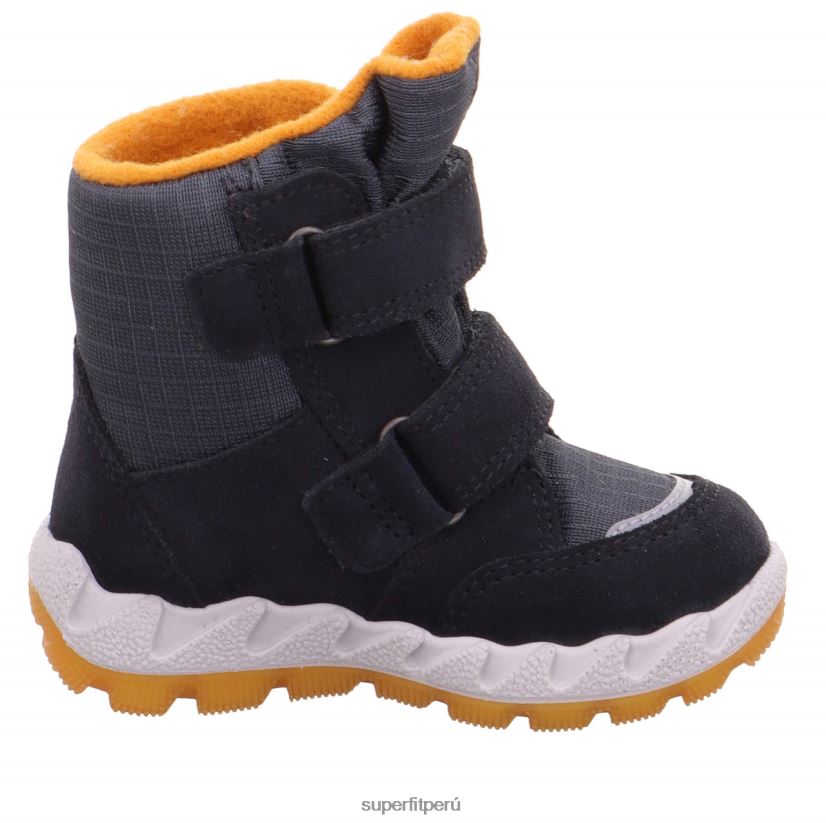educación física Superfit bebés icebird - bota con cierre de velcro gris/amarillo V06L24451 botas