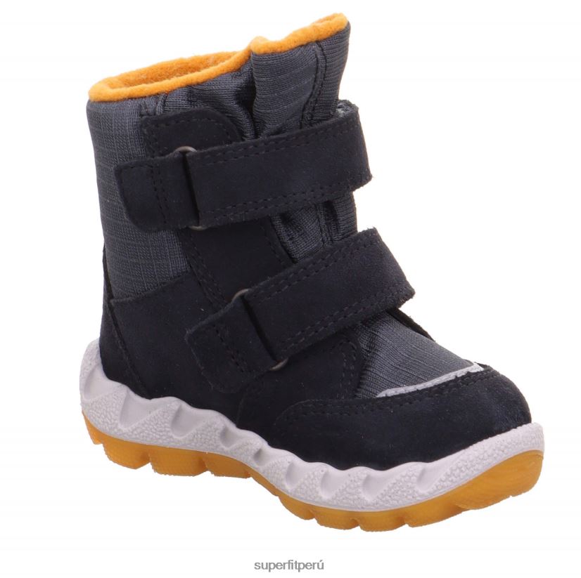 educación física Superfit bebés icebird - bota con cierre de velcro gris/amarillo V06L24451 botas