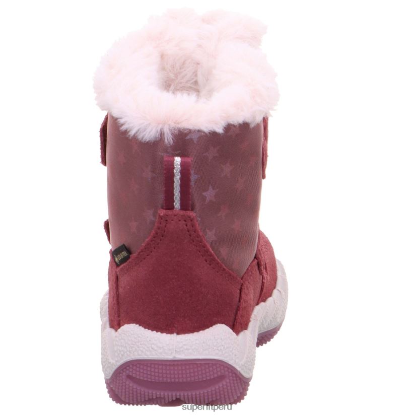 educación física Superfit bebés icebird - bota con cierre de velcro rosa V06L24446 botas