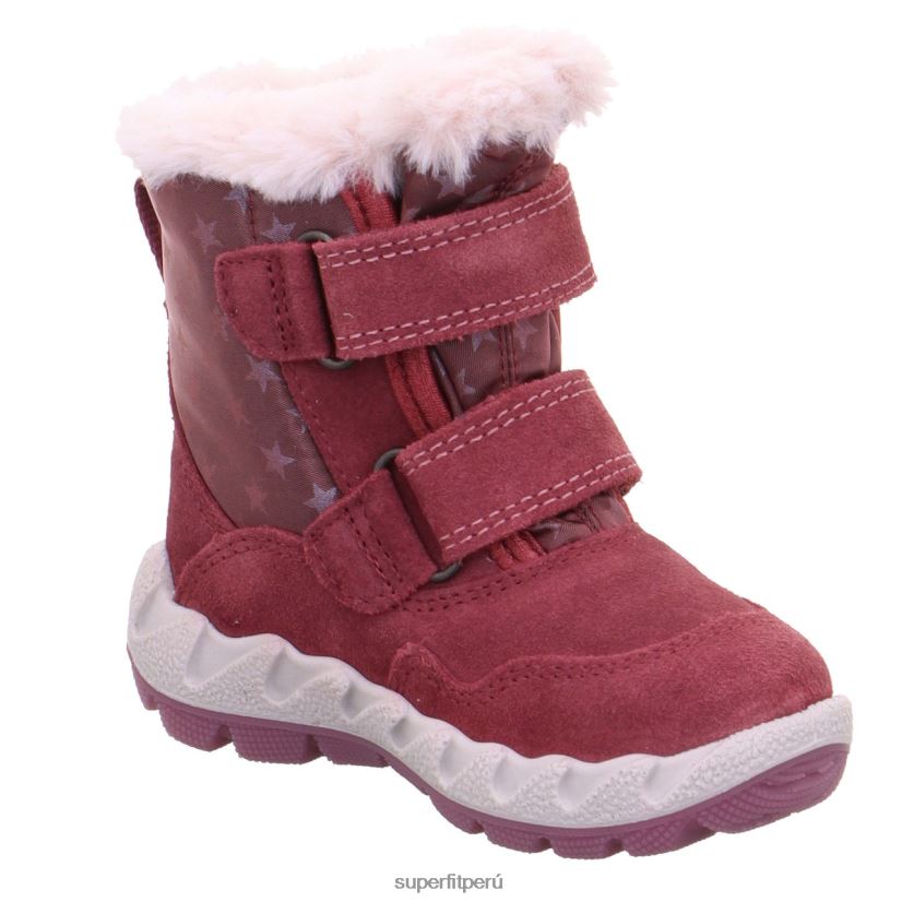 educación física Superfit bebés icebird - bota con cierre de velcro rosa V06L24446 botas