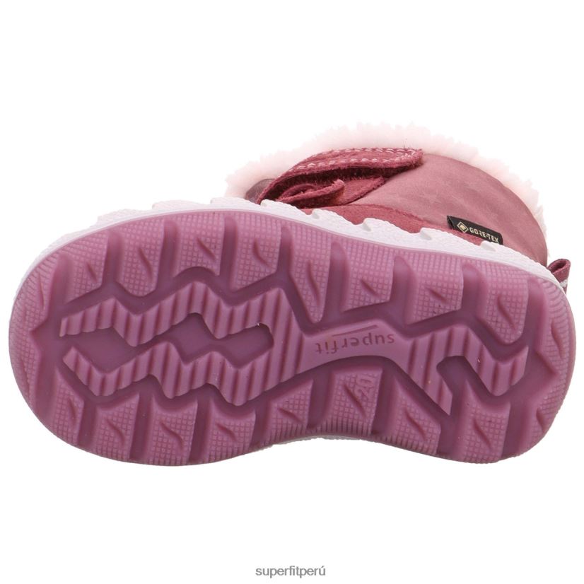 educación física Superfit bebés icebird - bota con cierre de velcro rosa V06L24446 botas