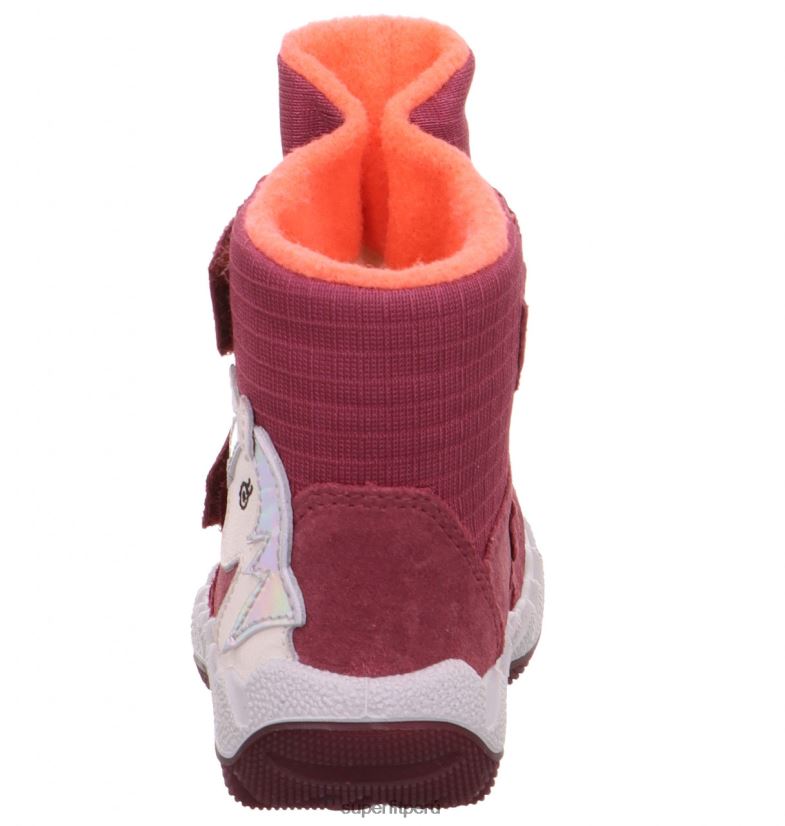 educación física Superfit bebés icebird - bota con cierre de velcro rosa/naranja V06L24468 botas