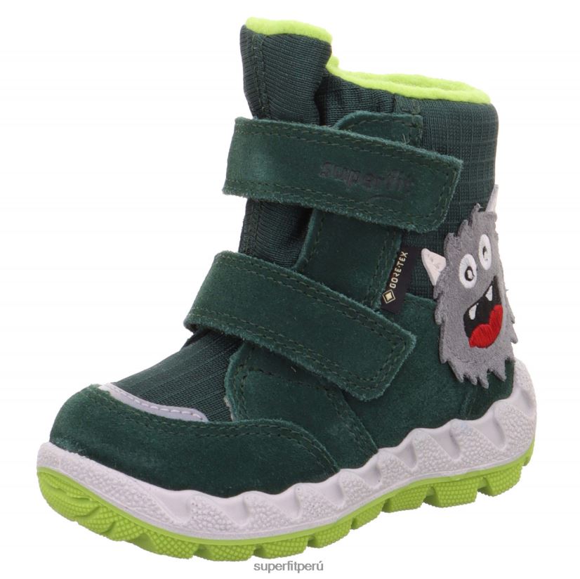 educación física Superfit bebés icebird - bota con cierre de velcro verde/verde claro V06L24447 botas