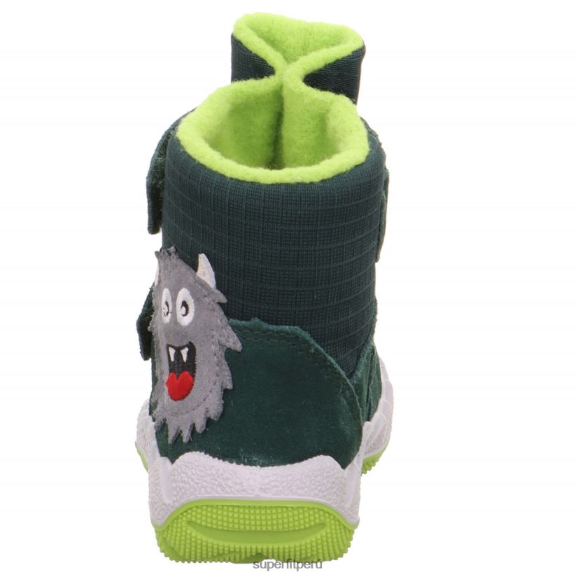 educación física Superfit bebés icebird - bota con cierre de velcro verde/verde claro V06L24447 botas