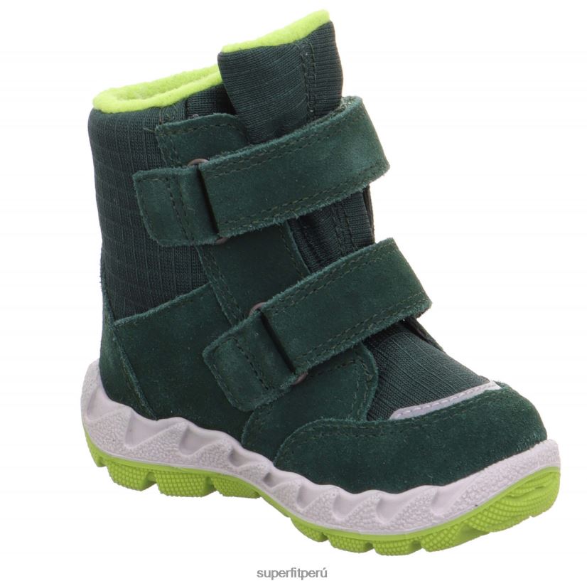 educación física Superfit bebés icebird - bota con cierre de velcro verde/verde claro V06L24447 botas