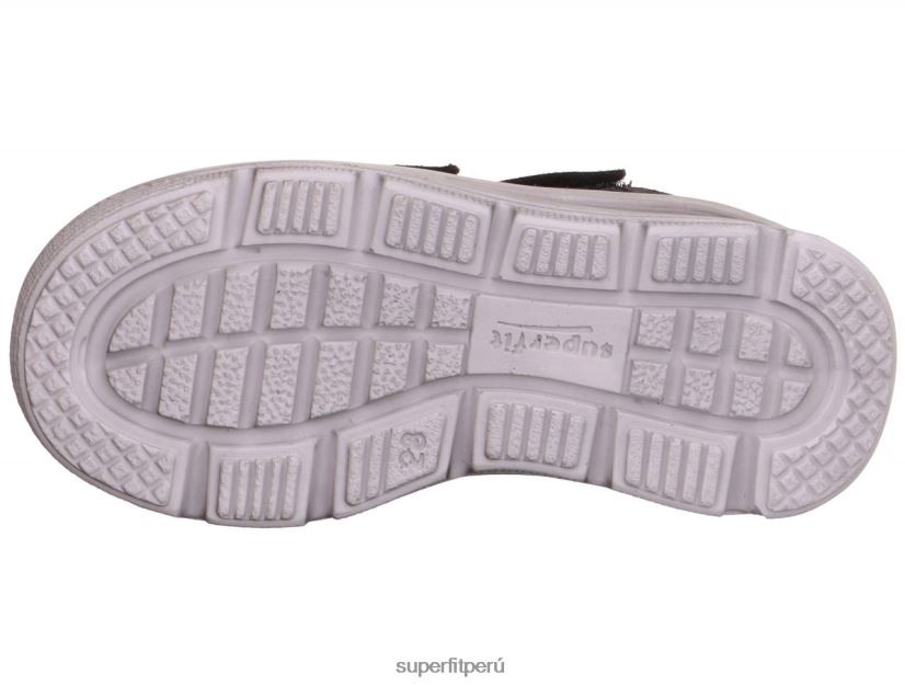 educación física Superfit bebés mars - bota con cierre de velcro negro/naranja V06L24456 botas