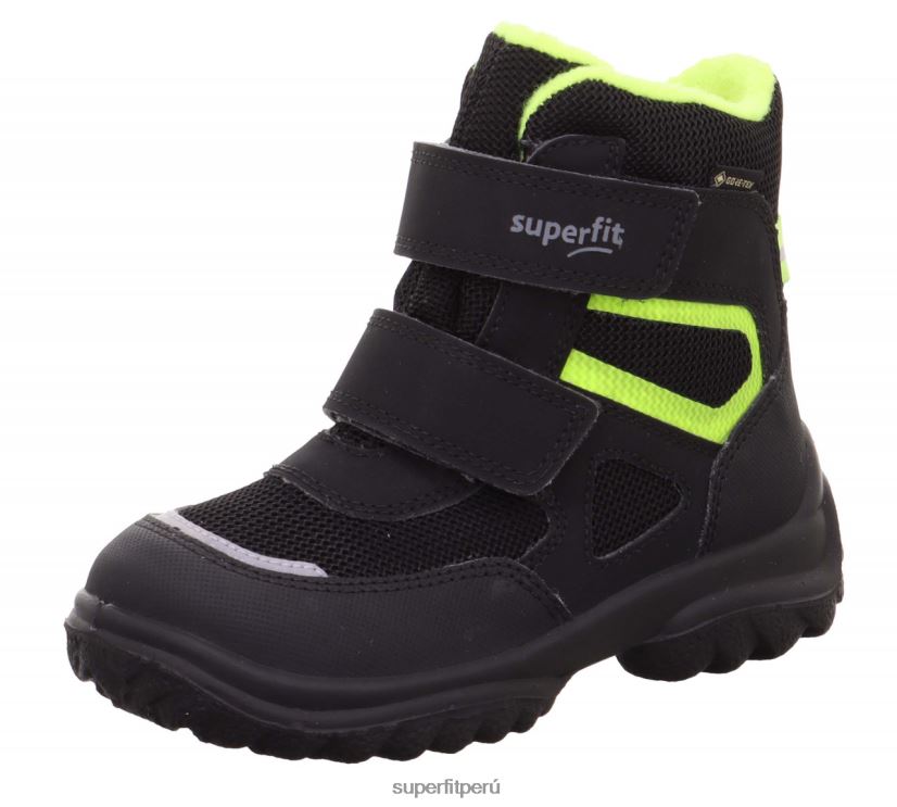 educación física Superfit bebés snowcat - bota con cierre de velcro amarillo negro V06L24493 botas