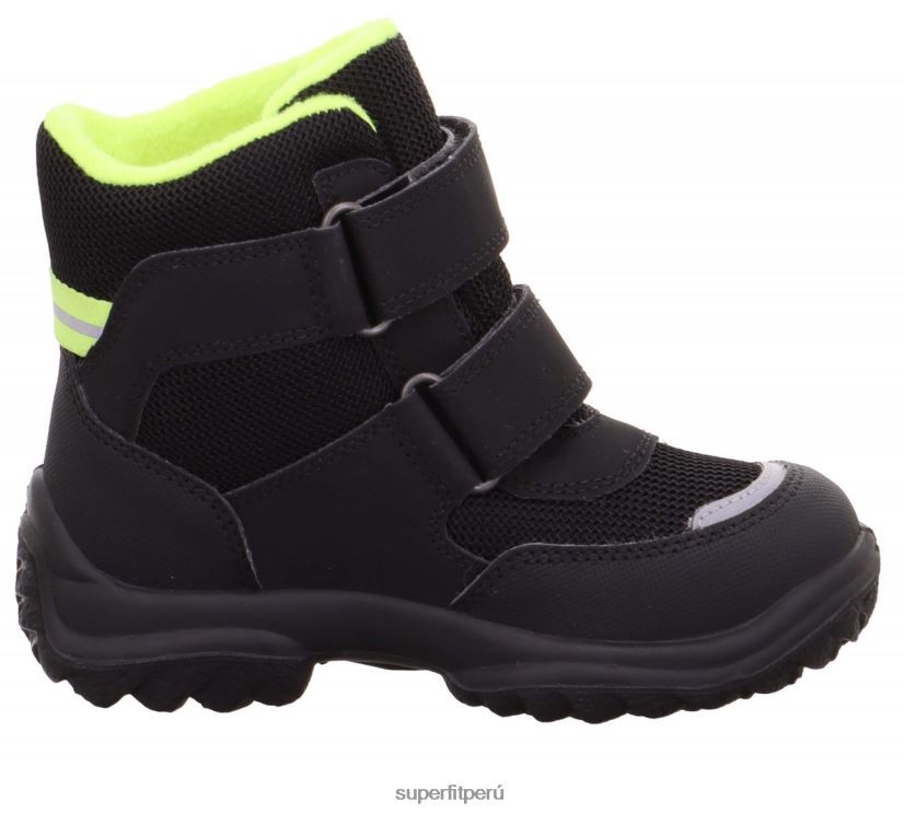 educación física Superfit bebés snowcat - bota con cierre de velcro amarillo negro V06L24493 botas