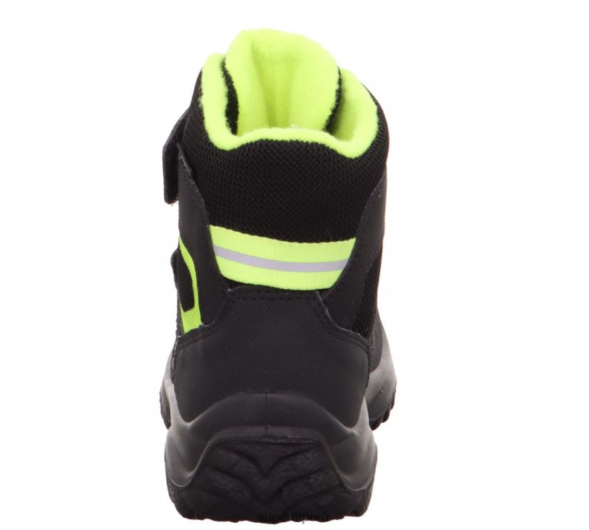 educación física Superfit bebés snowcat - bota con cierre de velcro amarillo negro V06L24493 botas