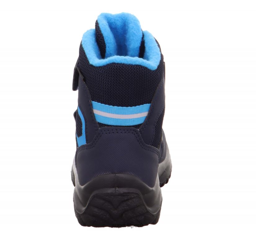 educación física Superfit bebés snowcat - bota con cierre de velcro azul V06L24488 botas
