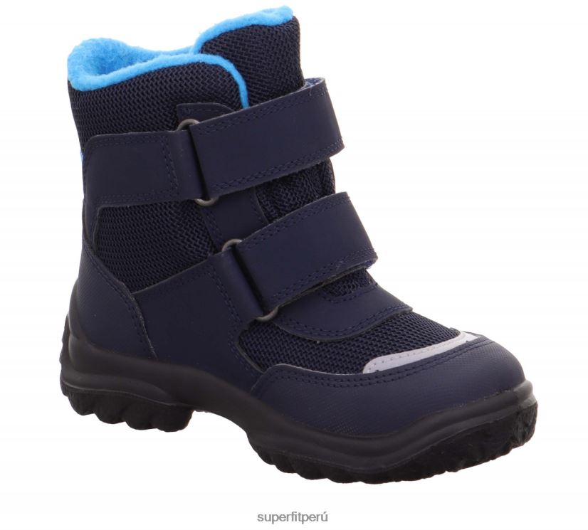 educación física Superfit bebés snowcat - bota con cierre de velcro azul V06L24488 botas