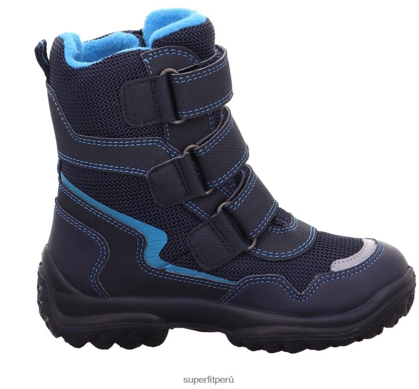 educación física Superfit bebés snowcat - bota con cierre de velcro azul V06L24499 botas