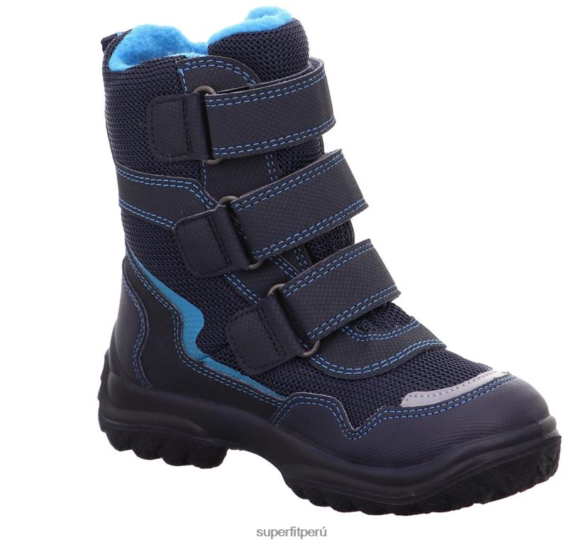 educación física Superfit bebés snowcat - bota con cierre de velcro azul V06L24499 botas