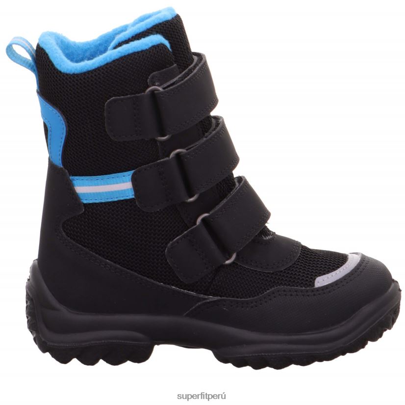 educación física Superfit bebés snowcat - bota con cierre de velcro azul negro V06L24481 botas