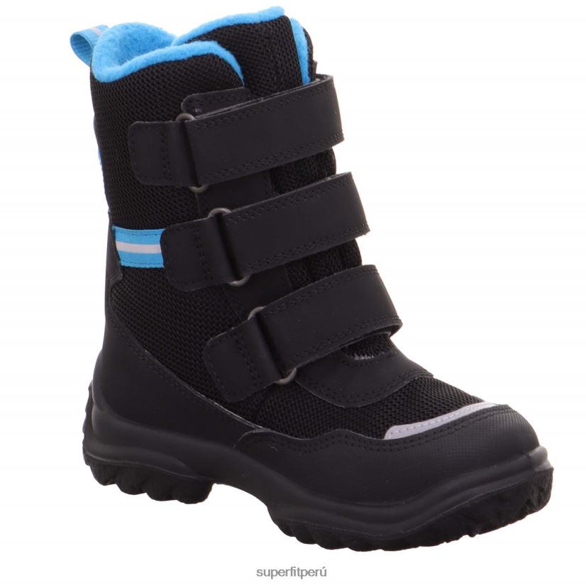 educación física Superfit bebés snowcat - bota con cierre de velcro azul negro V06L24481 botas