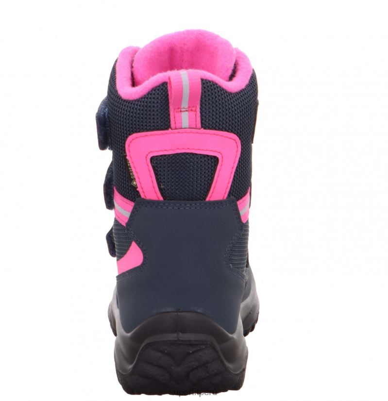 educación física Superfit bebés snowcat - bota con cierre de velcro azul rosado V06L24500 botas