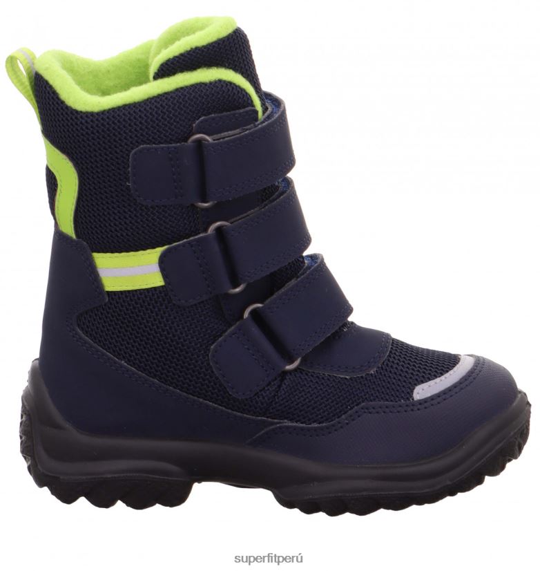 educación física Superfit bebés snowcat - bota con cierre de velcro azul verde V06L24495 botas