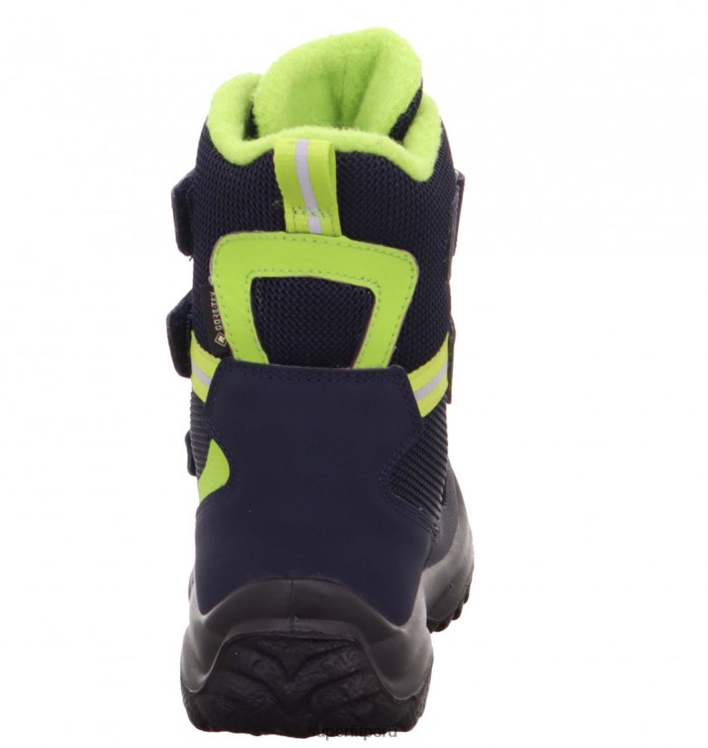 educación física Superfit bebés snowcat - bota con cierre de velcro azul verde V06L24495 botas