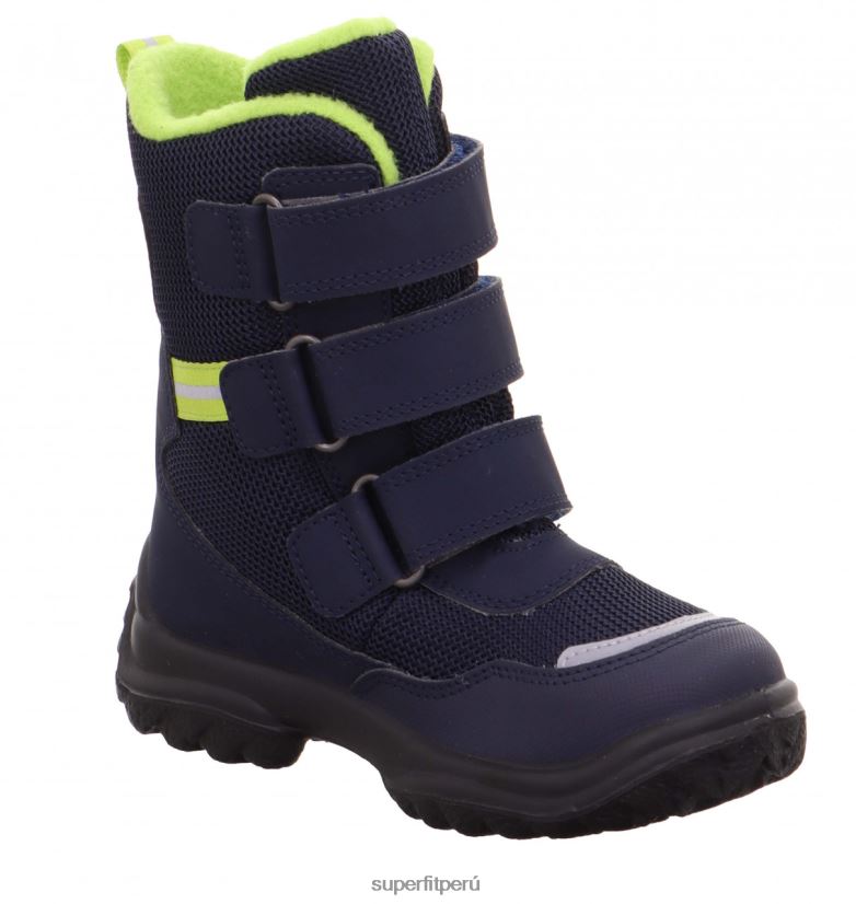 educación física Superfit bebés snowcat - bota con cierre de velcro azul verde V06L24495 botas
