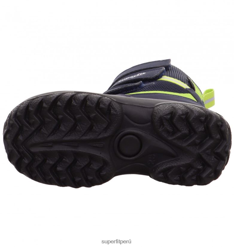 educación física Superfit bebés snowcat - bota con cierre de velcro azul verde V06L24495 botas