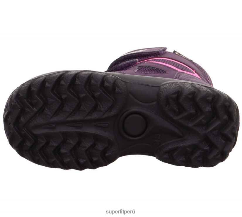 educación física Superfit bebés snowcat - bota con cierre de velcro morado/rosa V06L24485 botas