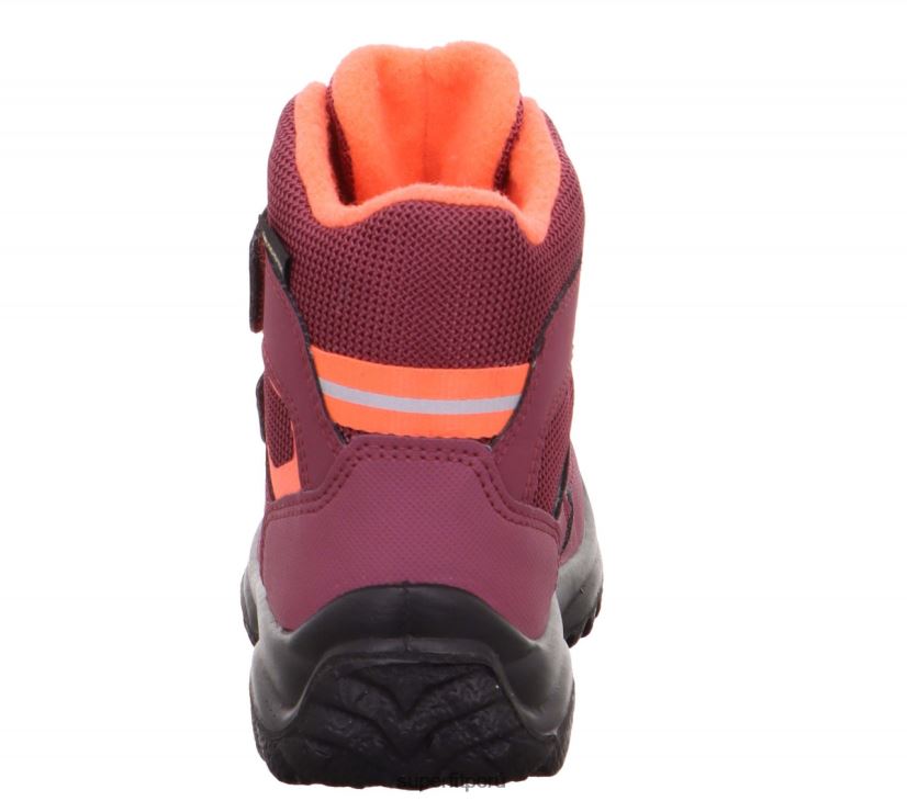 educación física Superfit bebés snowcat - bota con cierre de velcro rosa/naranja V06L24442 botas