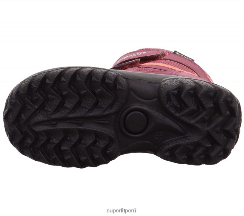 educación física Superfit bebés snowcat - bota con cierre de velcro rosa/naranja V06L24442 botas