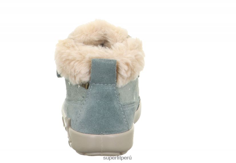 educación física Superfit bebés starlight - bota con cierre de velcro verde claro V06L24508 botas