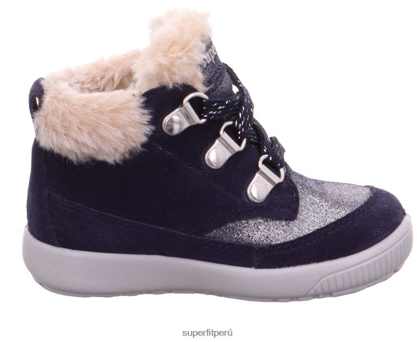 educación física Superfit bebés starlight - bota con cordones azul V06L24511 botas
