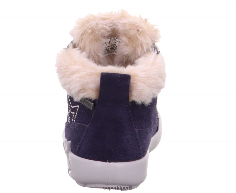 educación física Superfit bebés starlight - bota con cordones azul V06L24511 botas