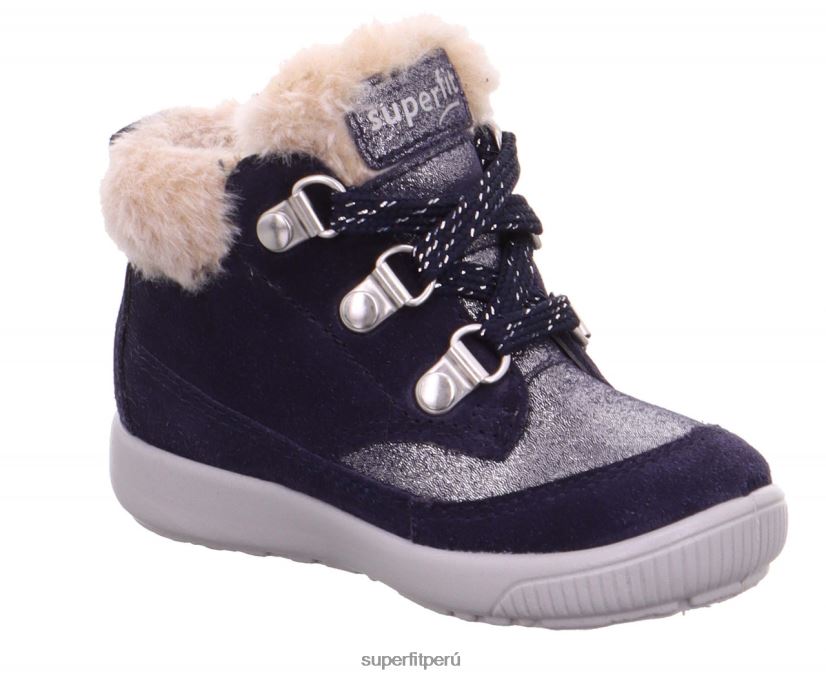 educación física Superfit bebés starlight - bota con cordones azul V06L24511 botas