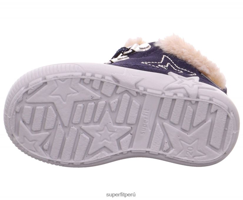 educación física Superfit bebés starlight - bota con cordones azul V06L24511 botas