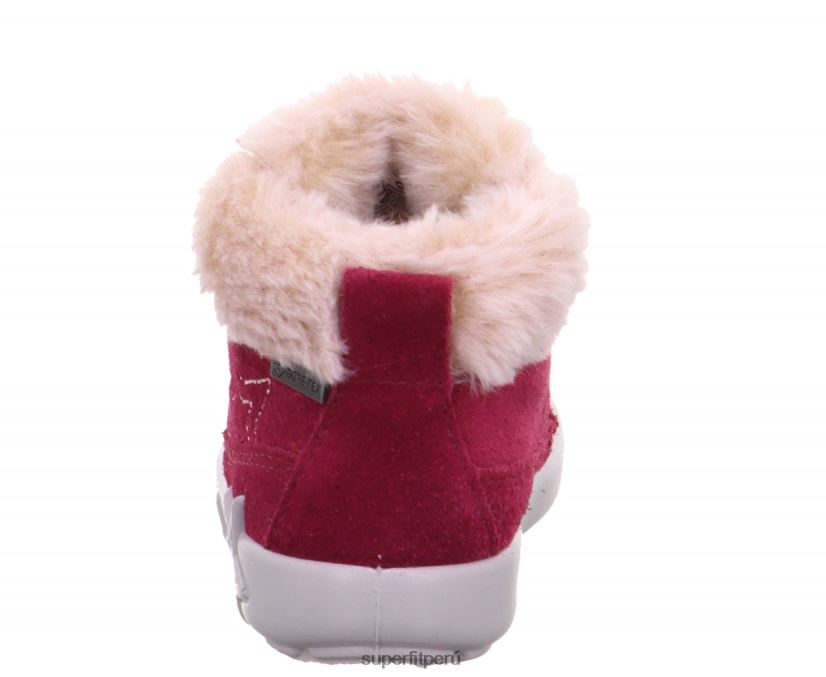 educación física Superfit bebés starlight - bota con cordones rojo V06L24509 botas