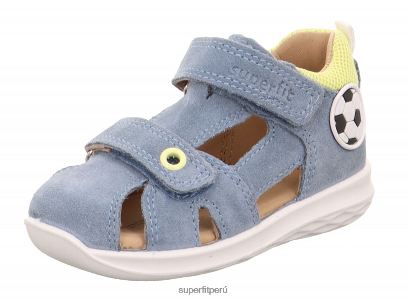 educación física Superfit bebés abejorro - sandalia con cierre de velcro azul amarillo V06L24195 sandalias