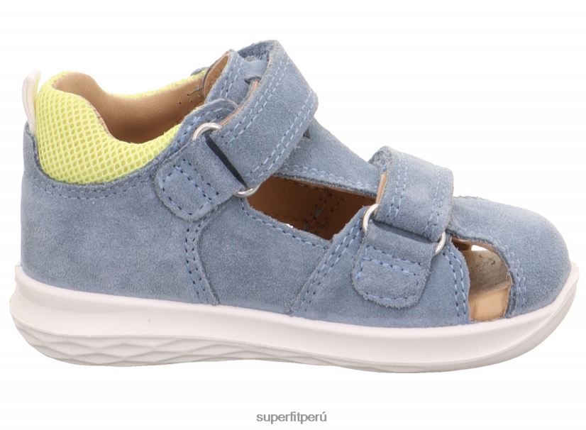 educación física Superfit bebés abejorro - sandalia con cierre de velcro azul amarillo V06L24195 sandalias