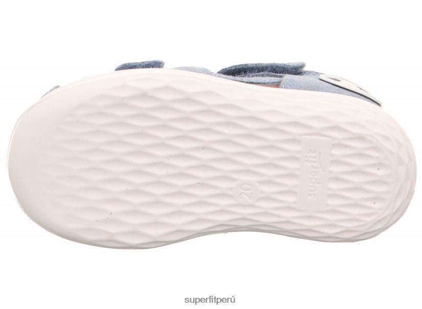 educación física Superfit bebés abejorro - sandalia con cierre de velcro azul amarillo V06L24195 sandalias