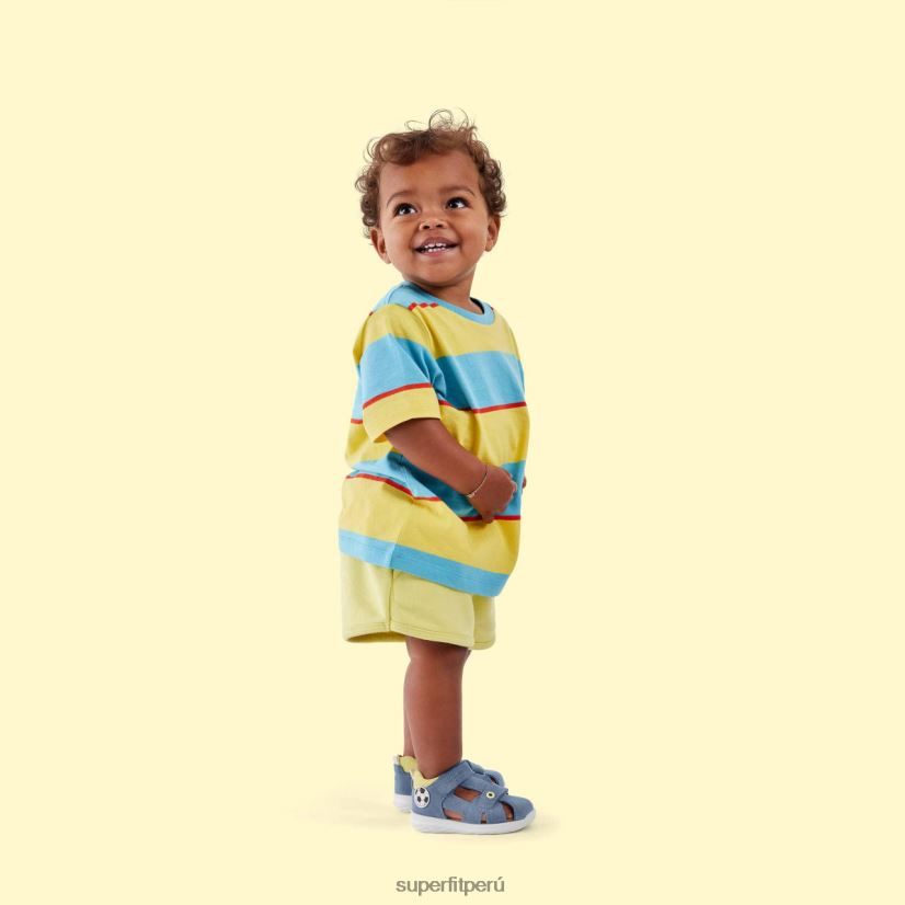 educación física Superfit bebés abejorro - sandalia con cierre de velcro azul amarillo V06L24195 sandalias