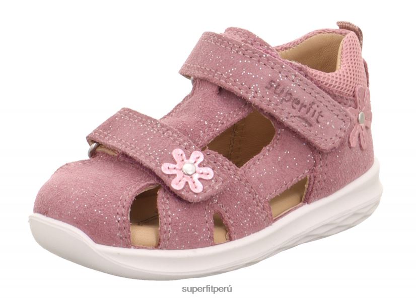 educación física Superfit bebés abejorro - sandalia con cierre de velcro morado/rosa V06L24214 sandalias