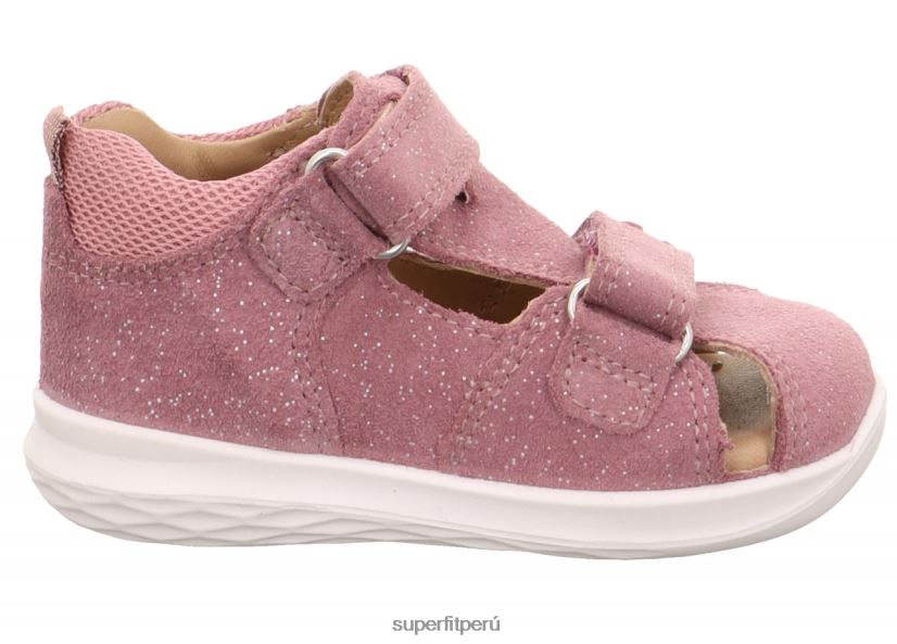 educación física Superfit bebés abejorro - sandalia con cierre de velcro morado/rosa V06L24214 sandalias