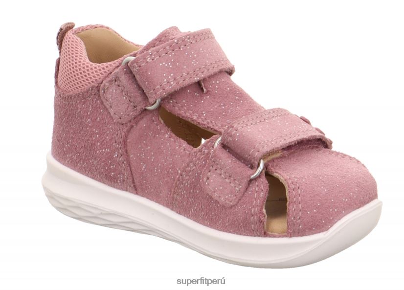 educación física Superfit bebés abejorro - sandalia con cierre de velcro morado/rosa V06L24214 sandalias