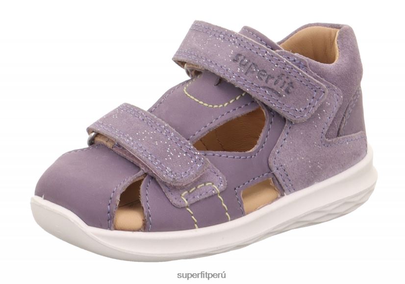 educación física Superfit bebés abejorro - sandalia con cierre de velcro púrpura V06L24185 sandalias