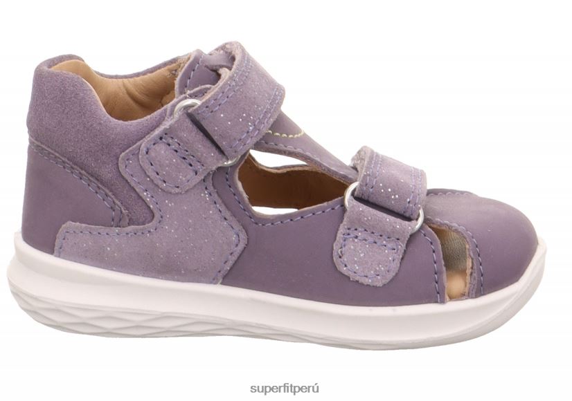 educación física Superfit bebés abejorro - sandalia con cierre de velcro púrpura V06L24185 sandalias